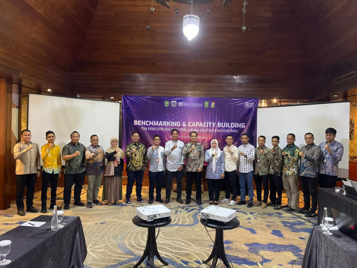 Bapenda Kampar Ikuti Benchmarking dan Capacity Building Digitalisasi Daerah