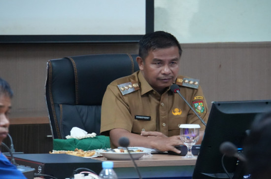 Bupati Kampar Pimpin High Level Meeting Evaluasi Kinerja PAD dan Opsen PKB-BBNKB