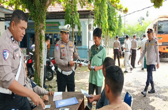 Sinergi Lintas Instansi, Razia Gabungan gelar demi Optimalisasi Penerimaan Opsen PKB dan BBNKB